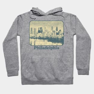 Philly Pride / Philadelphia Retro Style Design Hoodie